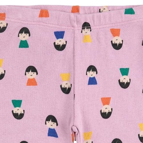 Bobo Choses baby game pawns all over leggings lavender | broek-2
