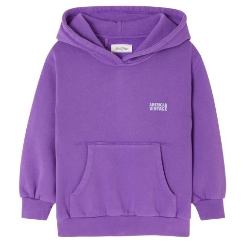 American Vintage izubird kids hoodie cosmos vintage | trui-1