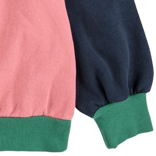 Bobo Choses tic tac toe color block sweatshirt multicolor | trui-7