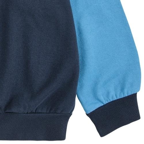 Bobo Choses tic tac toe color block hoodie multicolor | trui-7