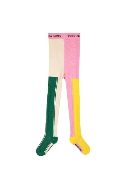 Bobo Choses baby bobo color block tights multicolor | maillot