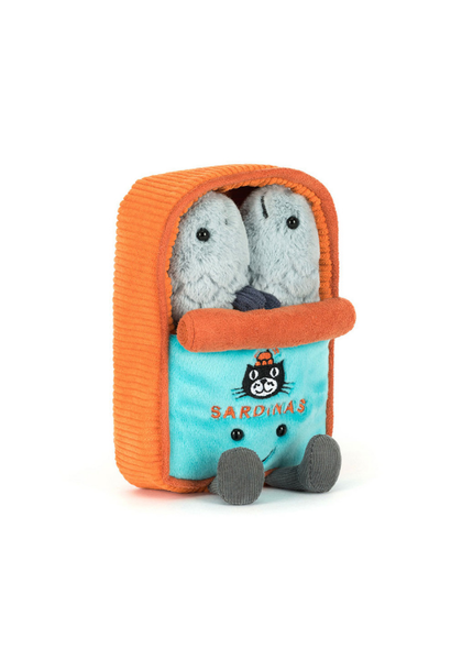Jellycat amuseables sardine tin | knuffel