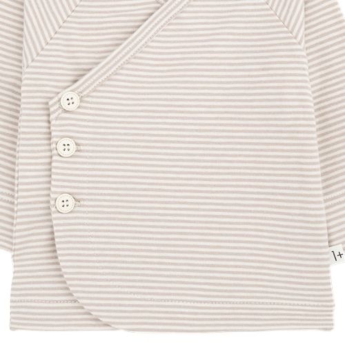 1+ in the family idara l.sleeve nb shirt beige | wikkeltop-3