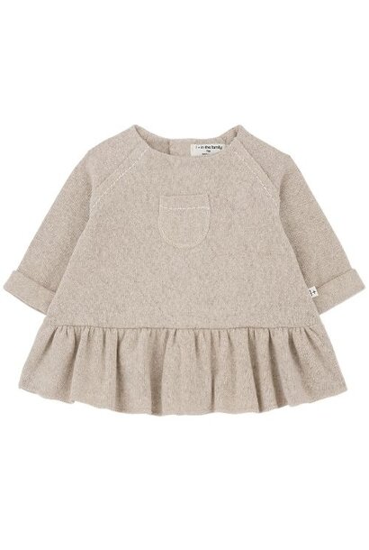 1+ in the family laure dress beige | jurk