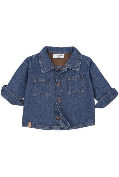 1+ in the family viggo shirt denim | blouse