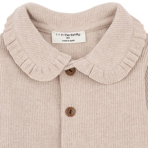 1+ in the family gisela collar blouse nude | top-2