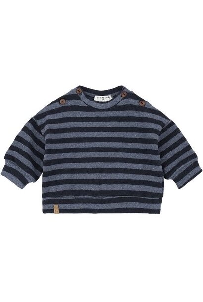 1+ in the family dirk sweater denim | trui