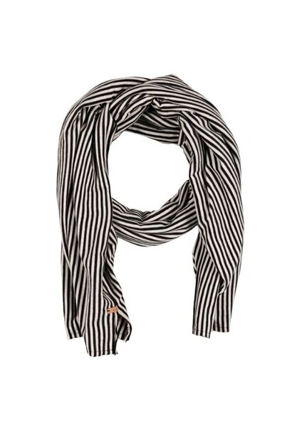 Nixnut cosy scarf black stripe | sjaal