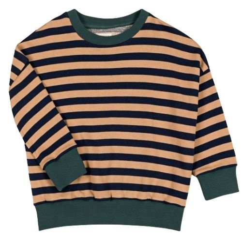 Nixnut rel sweater navy stripe | trui-1