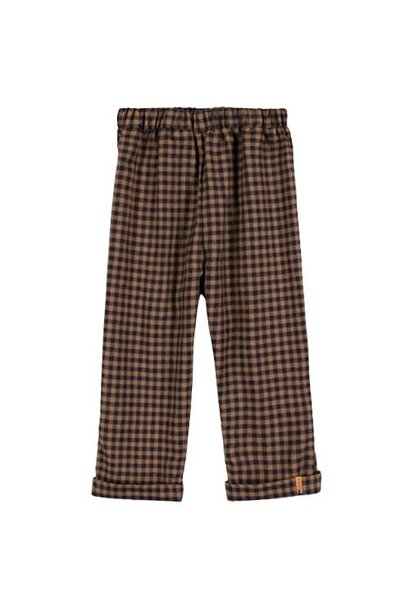 Nixnut stic pants navy checkered | broek