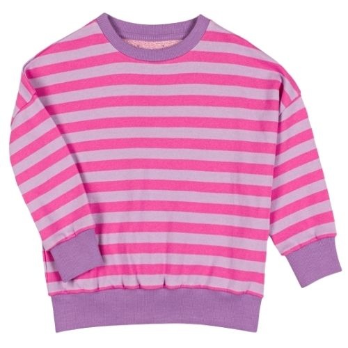 Nixnut rel sweater pinky stripe | trui-1