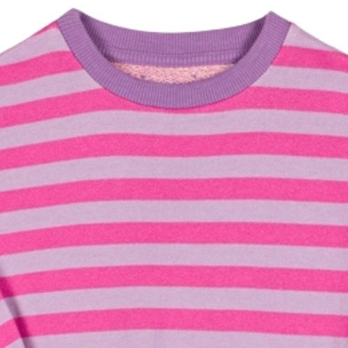 Nixnut rel sweater pinky stripe | trui-4