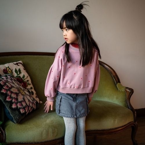 Petit Blush easy sweater love to love lilas | trui-2