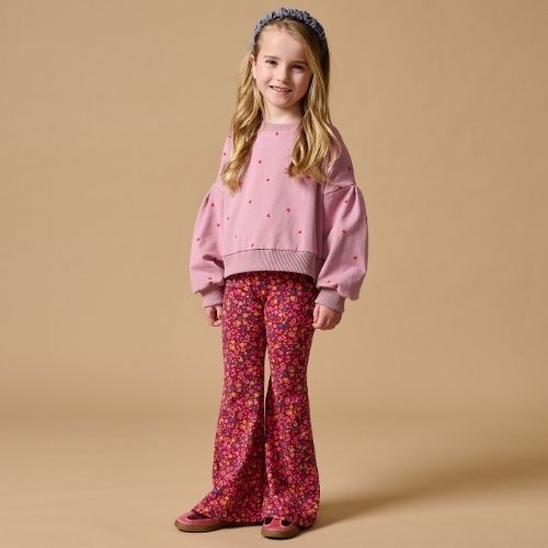 Petit Blush easy sweater love to love lilas | trui-5