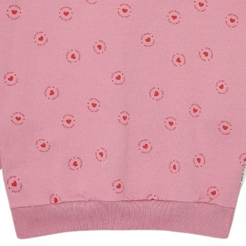 Petit Blush easy sweater love to love lilas | trui-8