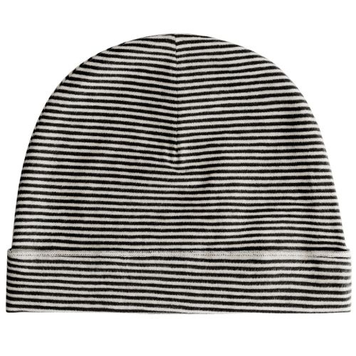 Gray Label baby beanie pirate black - cream | muts-4