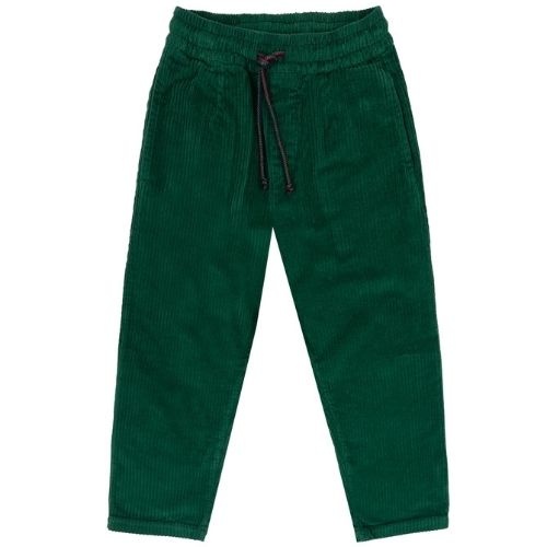Jenest comfy pants dark green | broek-1