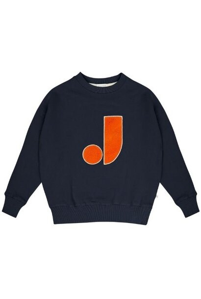 Jenest jules sweater navy blue | trui