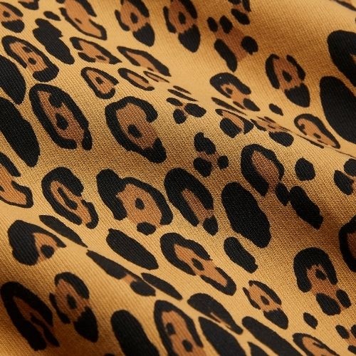 Mini Rodini basic leopard sweatpants beige | broek-6