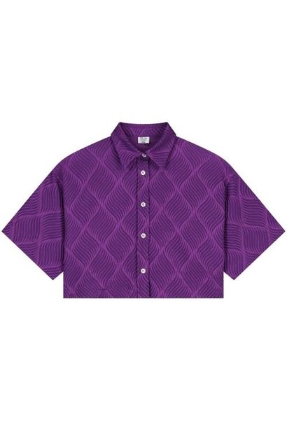 Call me frankie cmf purple blouse | top