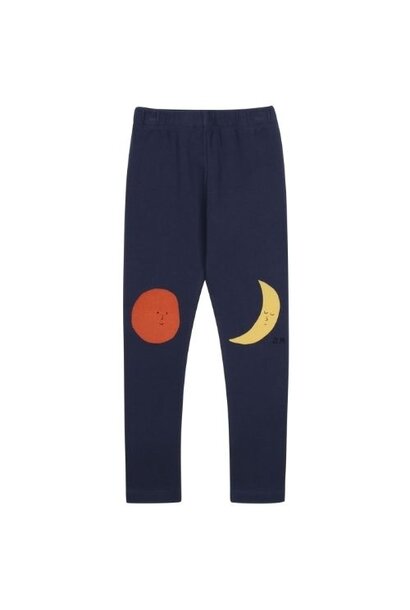 Jelly Mallow colored nature leggings navy | broek