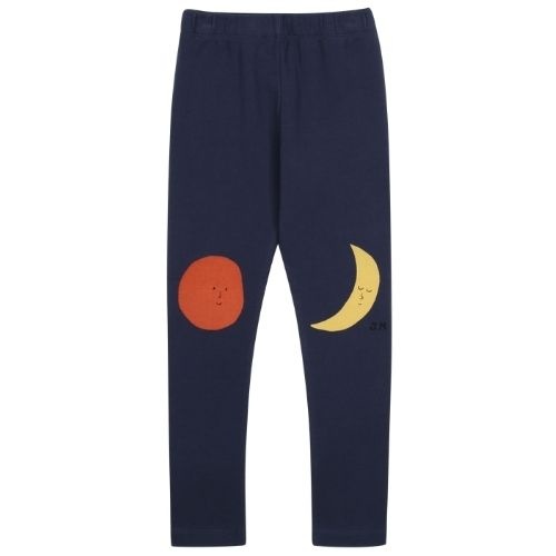 Jelly Mallow colored nature leggings navy | broek-1