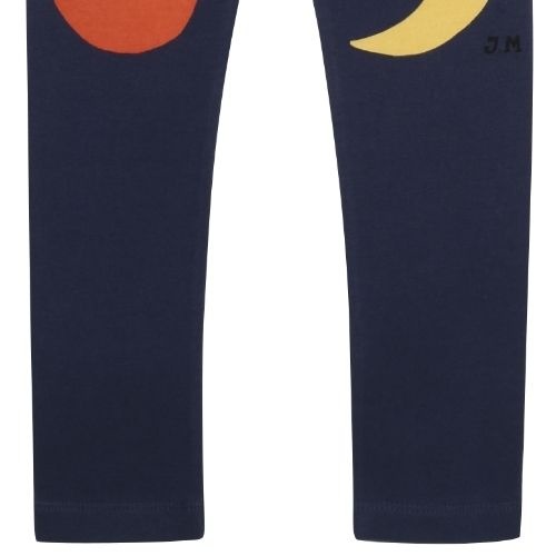Jelly Mallow colored nature leggings navy | broek-4