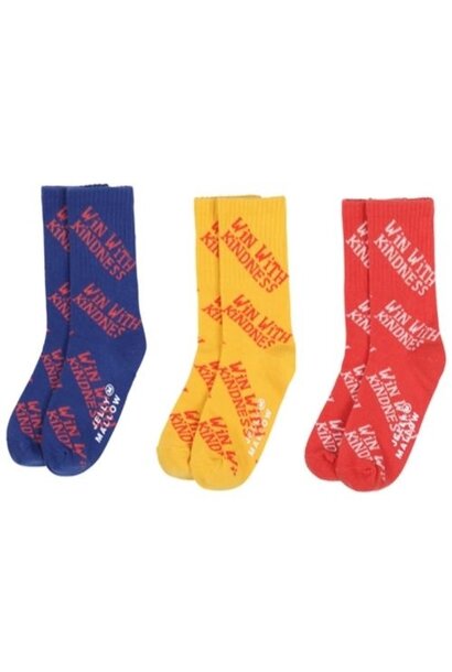 Jelly Mallow kindness socks set multi | sokken