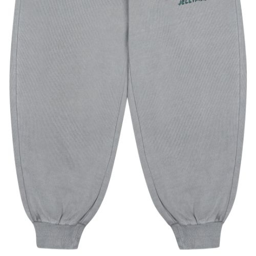 Jelly Mallow check mate pigment sweatpants grey | broek-6