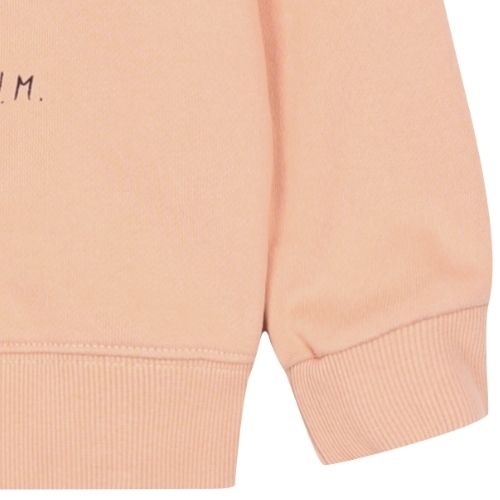 Jelly Mallow rabbit sweatshirt coral sand | trui-6