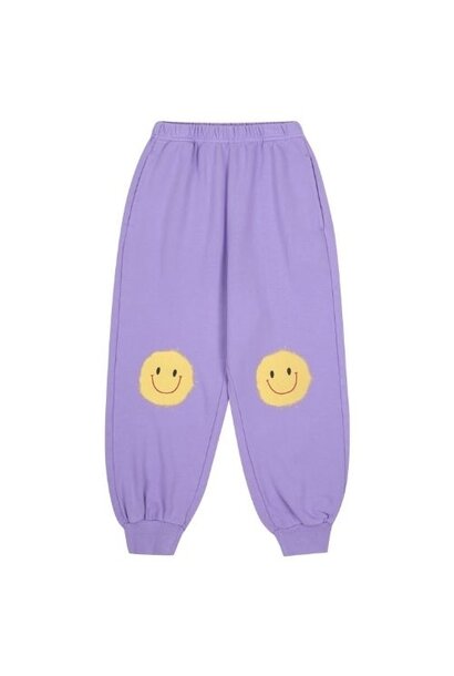 Jelly Mallow happiness sweatpants purple | broek