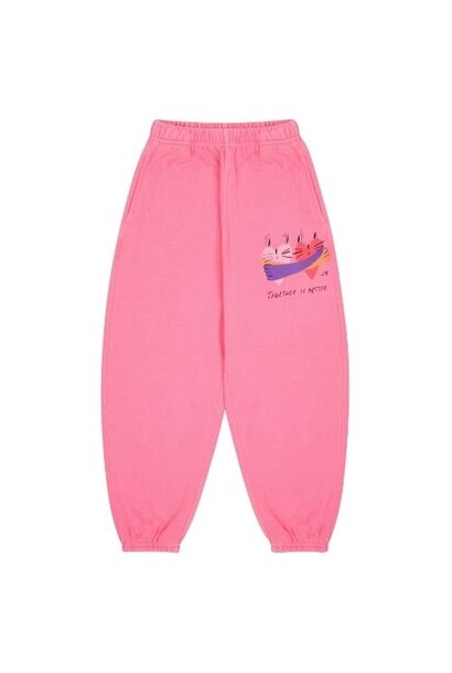 Jelly Mallow together pigment aladdin pants pink | broek