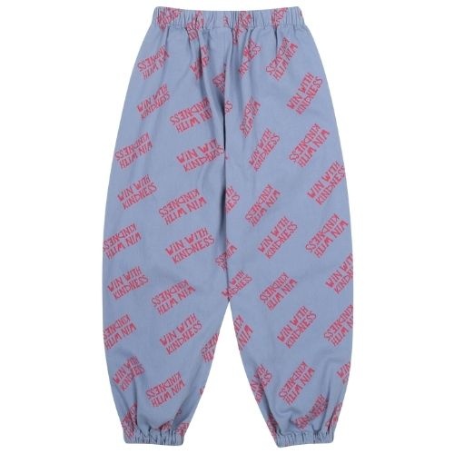 Jelly Mallow kindness aladdin woven pants blue | broek-7