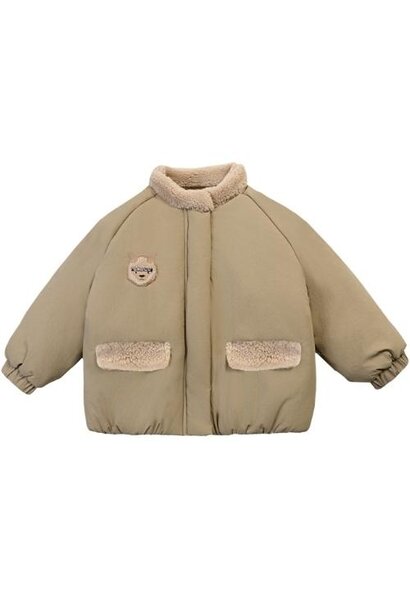 Donsje oscor jacket alpaca sesame | jas