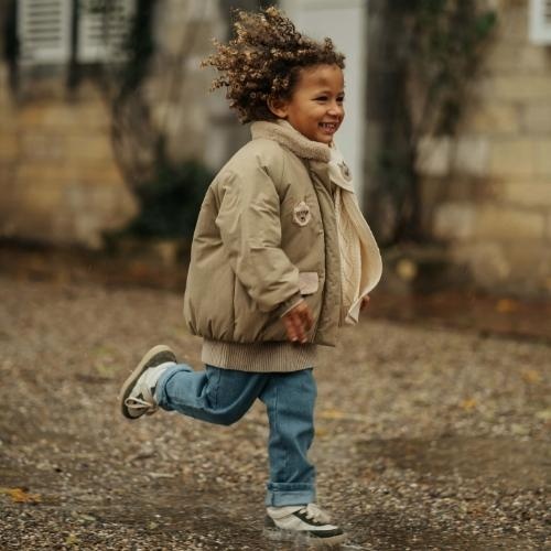 Donsje oscor jacket alpaca sesame | jas-2