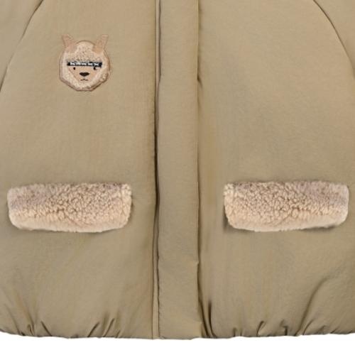 Donsje oscor jacket alpaca sesame | jas-4