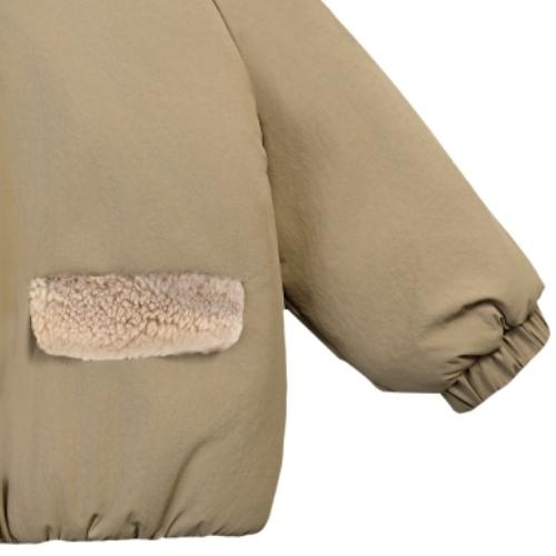 Donsje oscor jacket alpaca sesame | jas-5