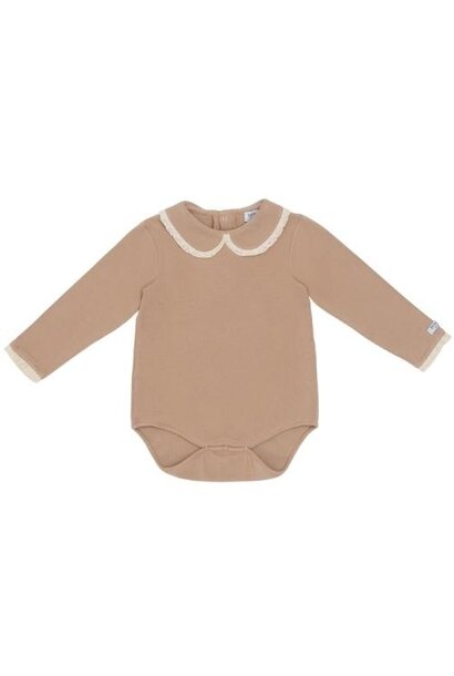Donsje diete baby bodysuit rose mocha | romper