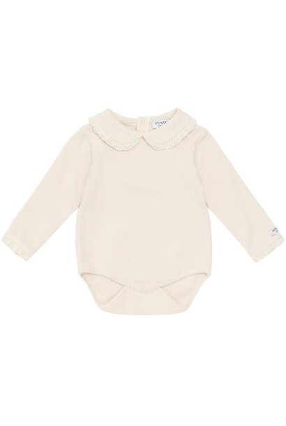 Donsje diete baby bodysuit misty rose | romper