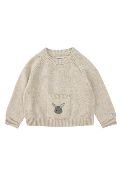 Donsje loeke baby sweater bunny macaroon | trui