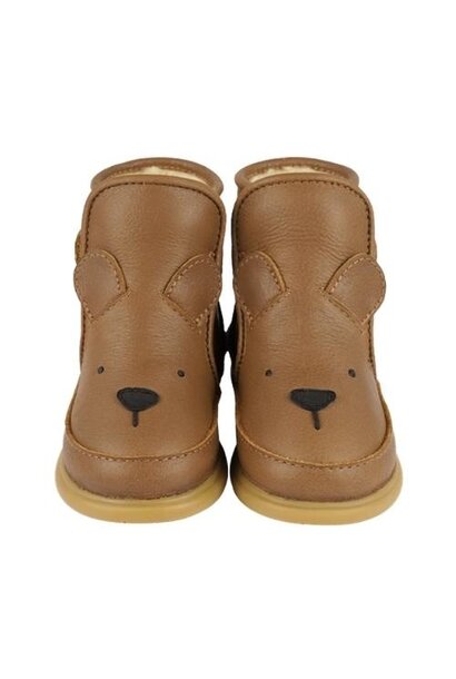 Donsje dubu classic shoes bear cognac classic leather | peuter schoenen