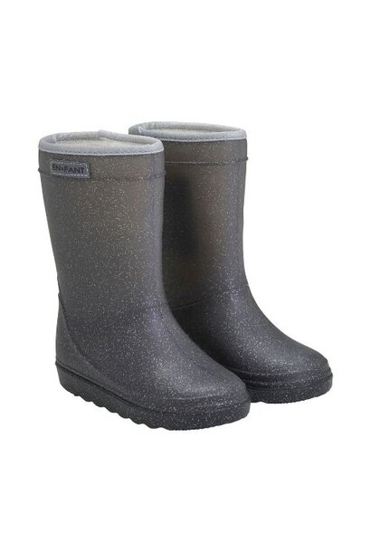 En Fant thermo boots glitter ebony | laarzen