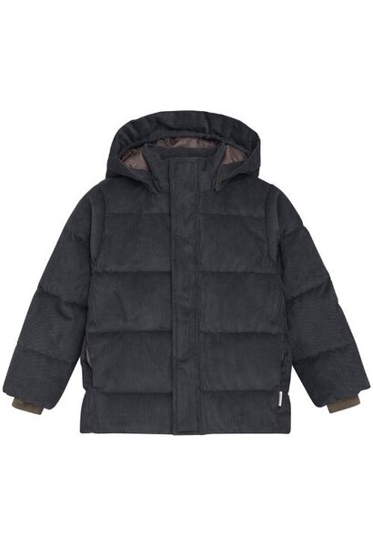 En Fant winter jacket puffer corduroy ebony | jas