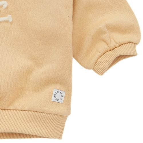 Sproet & Sprout baby sweatshirt purrrfect sand | trui-6