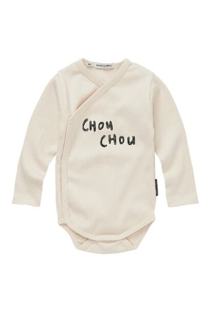 Sproet & Sprout baby romper chouchou ivory | body
