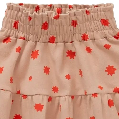 Sproet & Sprout smock skirt stardust print praline | rok-3
