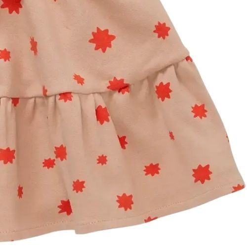 Sproet & Sprout smock skirt stardust print praline | rok-4