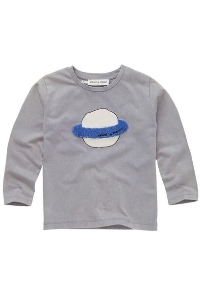 Sproet & Sprout t-shirt saturn stone grey | tee