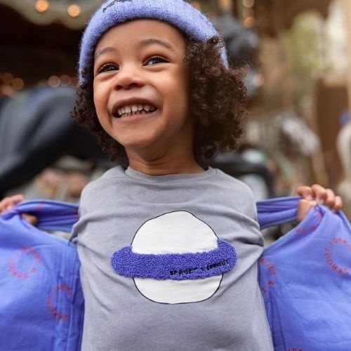 Sproet & Sprout t-shirt saturn stone grey | tee-2