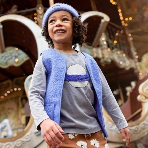 Sproet & Sprout t-shirt saturn stone grey | tee-3